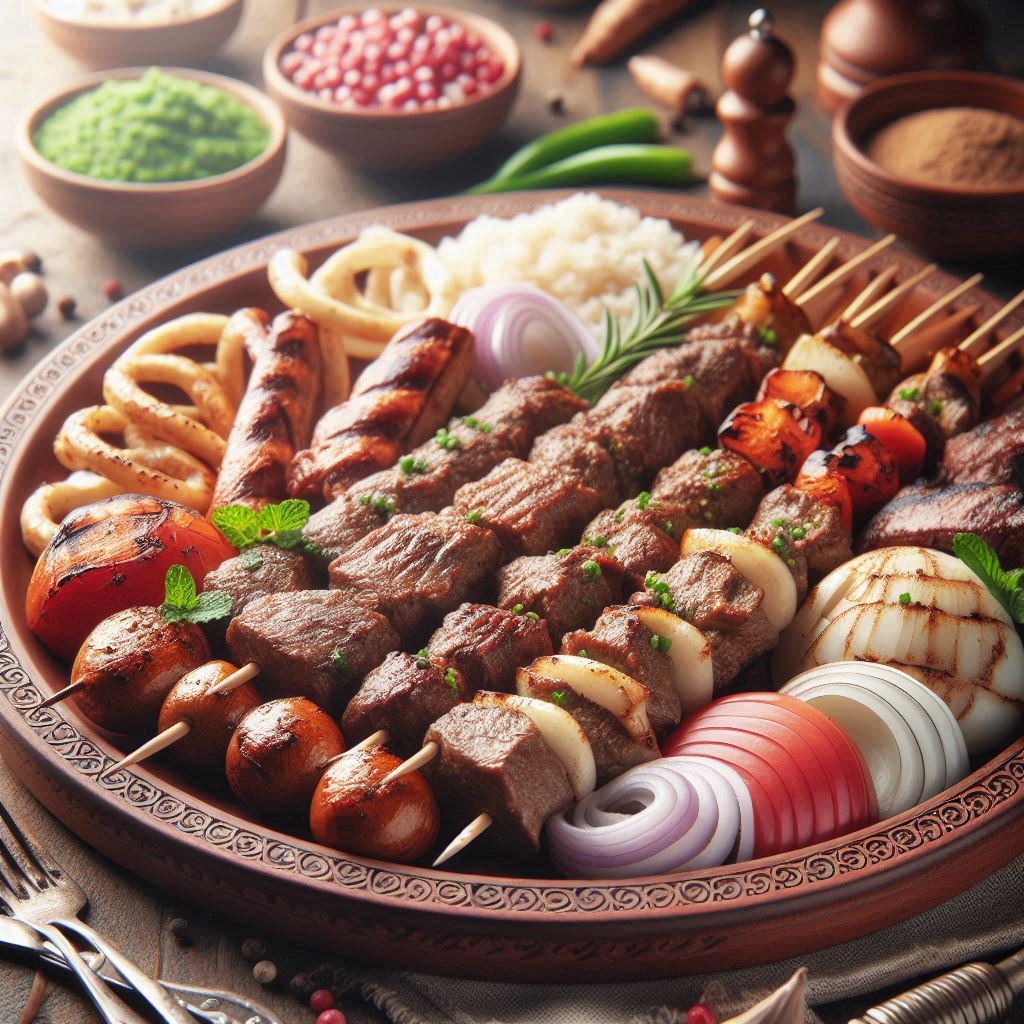Lebanese Mix Grill Platter