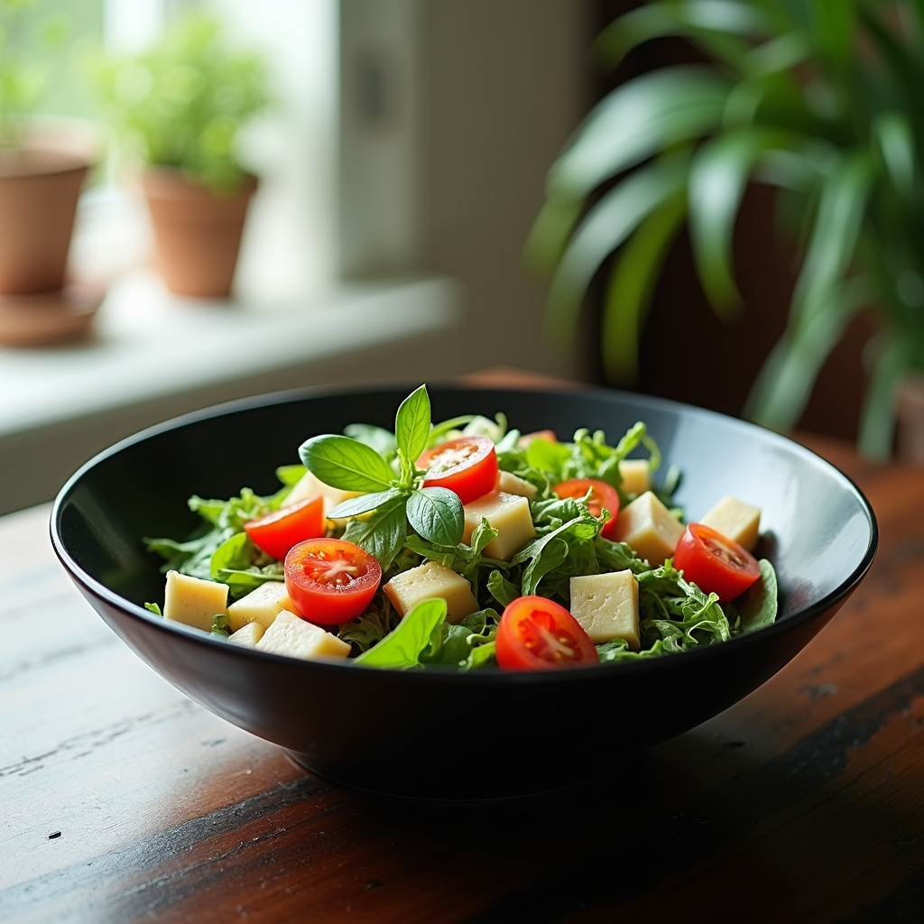 Olive Hut Restaurant Salad and starter